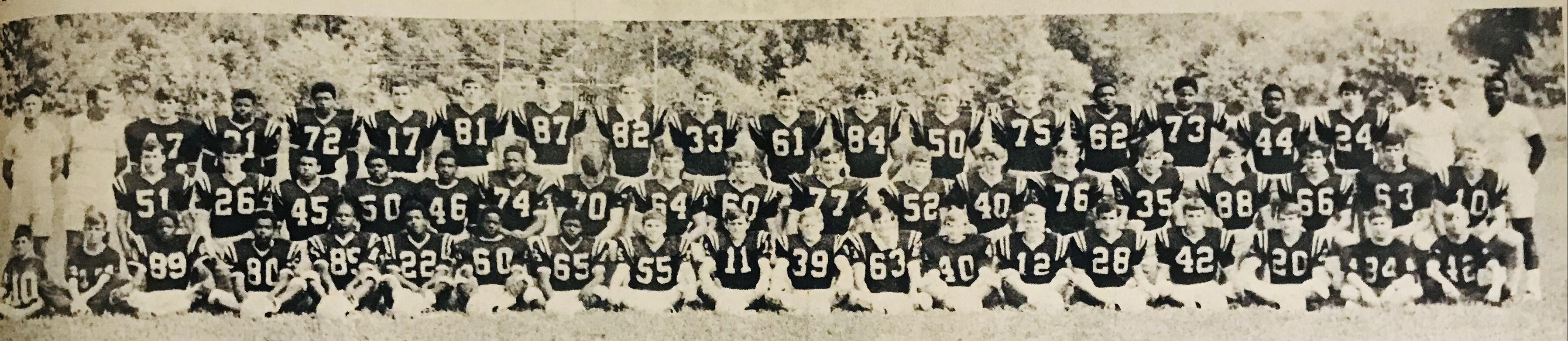 1970 SHS Football Team