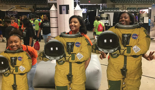 AMS students visit NASA at career expo 