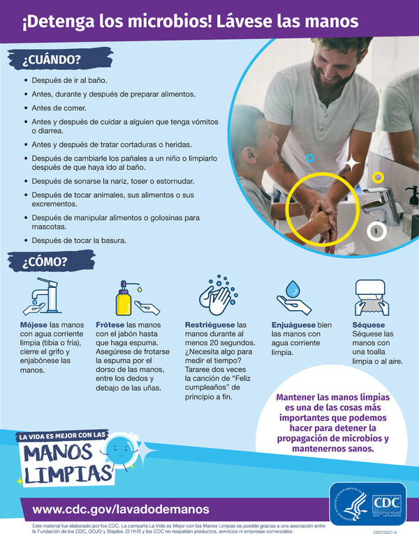 Spanish version of CDC flyer - thumbnail