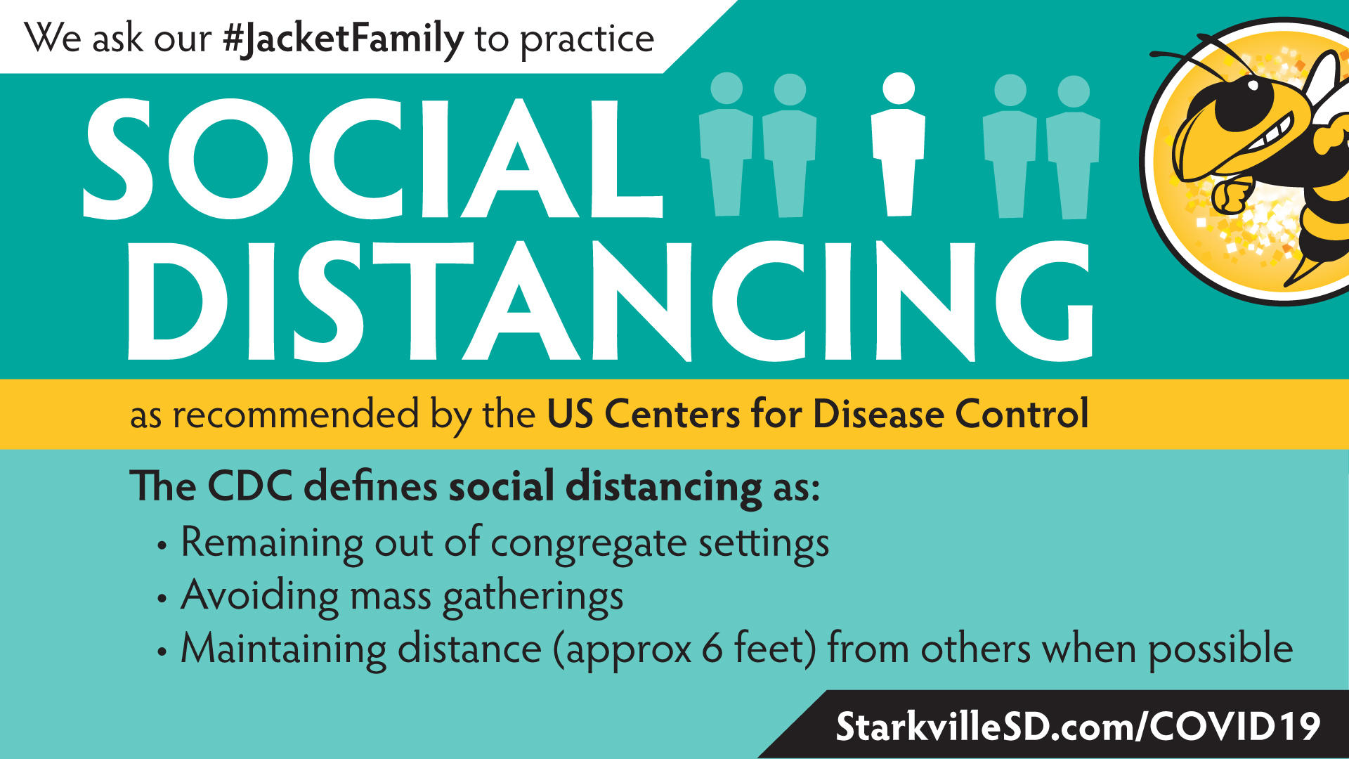 Centers for Disease Control definition of social distancing
