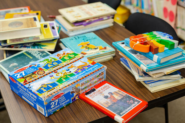 Books in the Family Resource Center