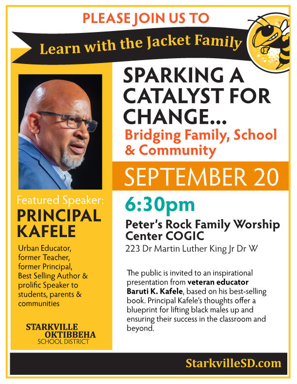 Community Event with Principal Kafele