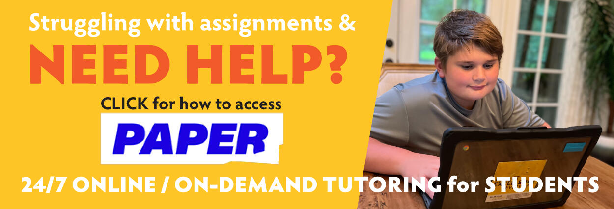 Click to learn how to access the Paper online on demand tutoring service