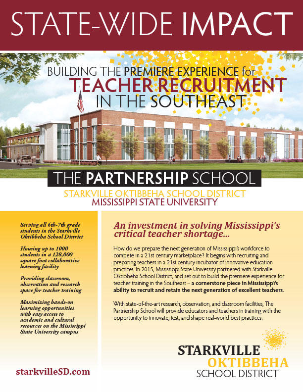 Thumbnail of State-Wide Impact flyer about the SOCSD Partnership School